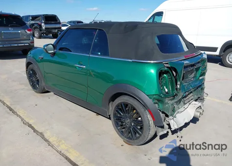 2024 Mini Convertible Cooper S z USA, uszkodzony, nr VIN WMW43DL02R3R34441